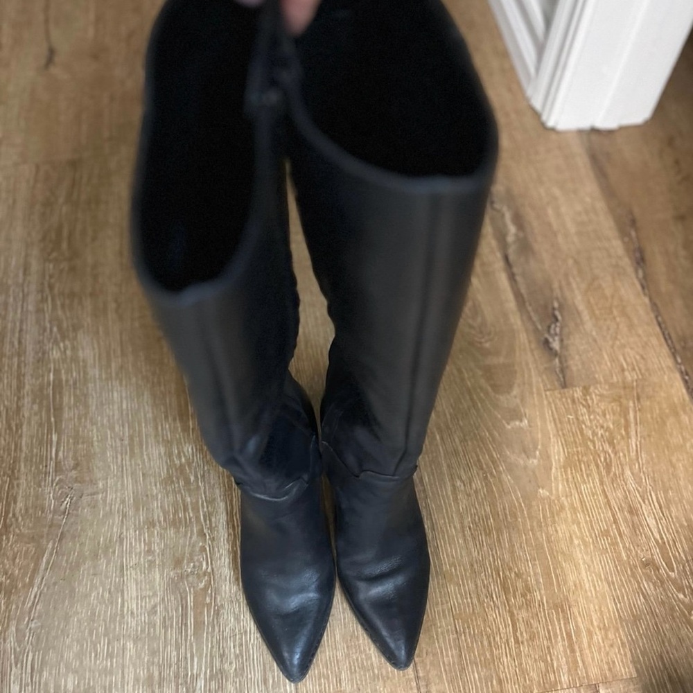 Nine West Black Knee-High Women's Boots
